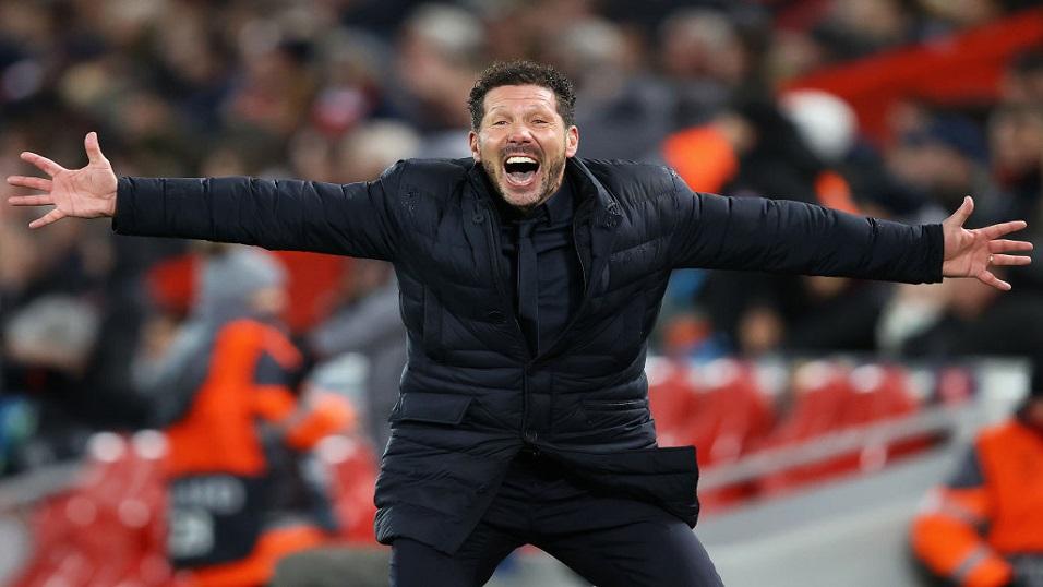 Atletico Madrid manager Diego Simeone.